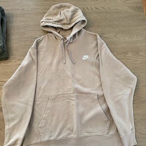 Nike Tan Hoodie for kids